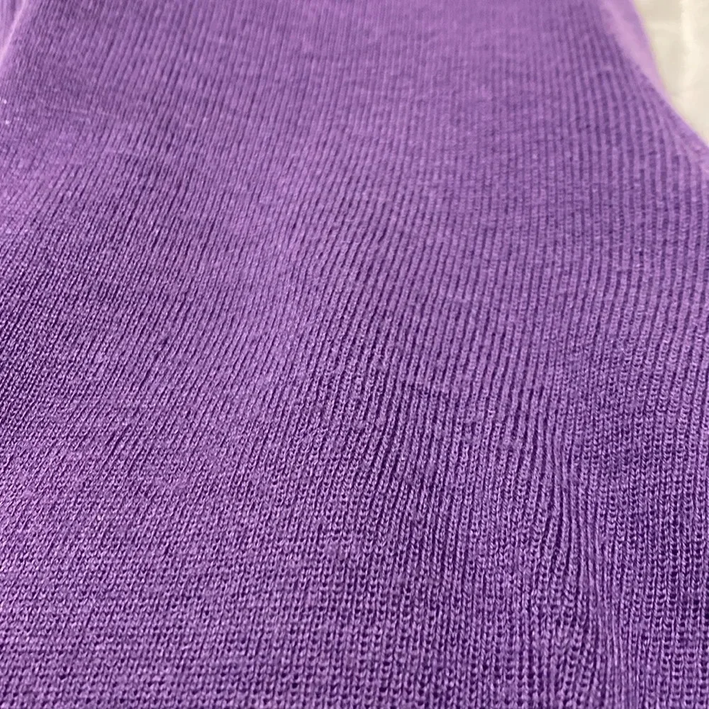 Purple vintage wool turtleneck sweater